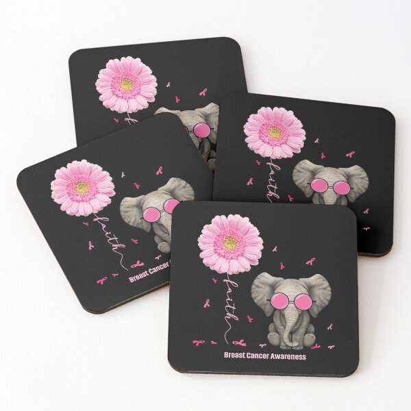 Item preview, Best Faith Daisy Elephant Breast Cancer Birthday Shirt Awareness Mothers Day T Shirt designed and sold by tuanitus.