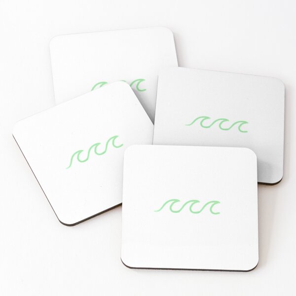 Item preview, Green ocean waves designed and sold by Abbara.