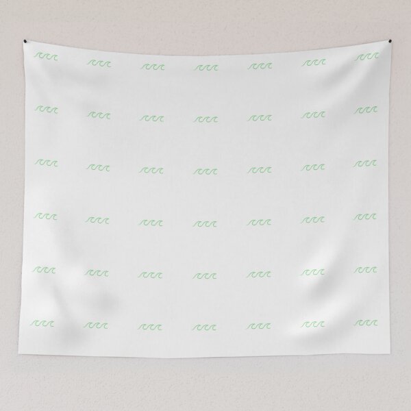 Item preview, Green ocean waves designed and sold by Abbara.