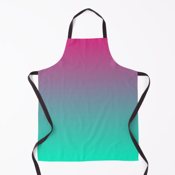 Aperçu de l'œuvre Preppy Mermaid Colors Teal Turquoise Hot Pink Fuschia Ombre créée et vendue par IamTrending.