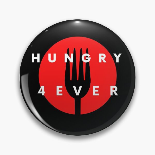 Item preview,  Forever Hungry Black Red designed and sold by kyds.