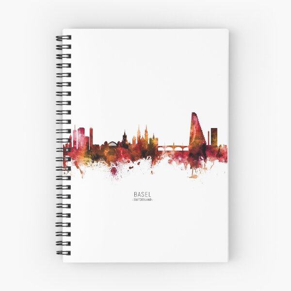 Item preview, Basel Switzerland Skyline designed and sold by ArtPrints.