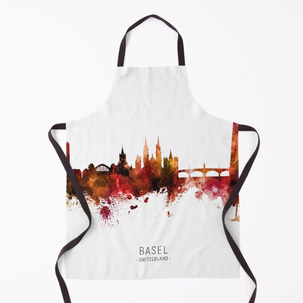 Item preview, Basel Switzerland Skyline designed and sold by ArtPrints.