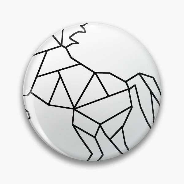 Item preview, Geometric Minimalist Horse Design designed and sold by Zeemow.