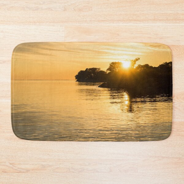 Item preview, Pure Gold - Silky Sunrise Over Water designed and sold by Georgia Mizuleva.