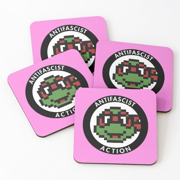 Item preview, Antifascist action pink designed and sold by reasonablemunki.