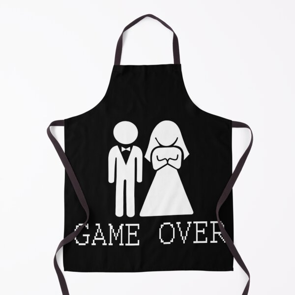 Item preview, Game Over Funny Just Married Couple designed and sold by overstyle.