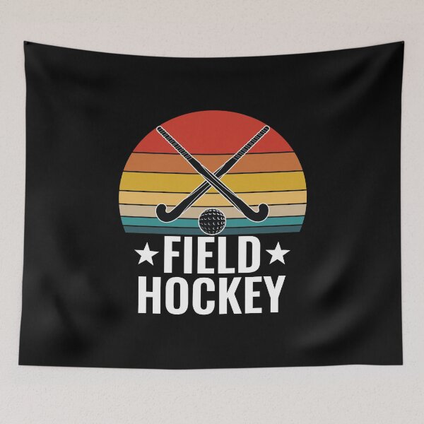 Item preview, Field Hockey Retro Vintage designed and sold by kudostees.