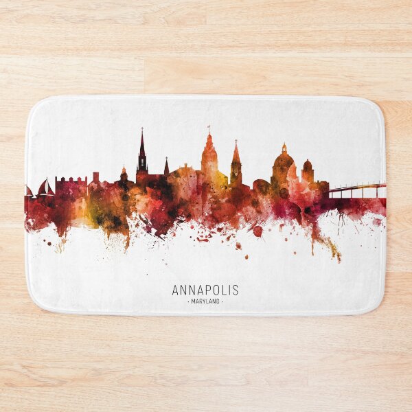 Item preview, Annapolis Maryland Skyline designed and sold by ArtPrints.