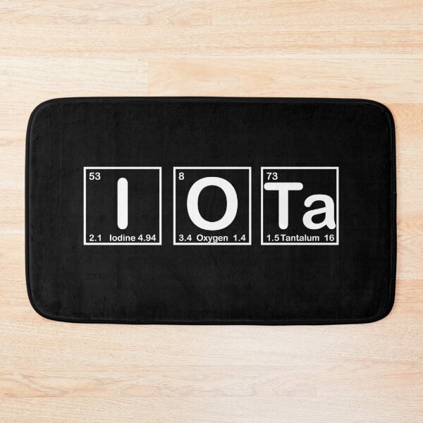Item preview, Iota Periodic Table Chemical Chemistry Altcoin Crypto Crypto designed and sold by DerNerd.