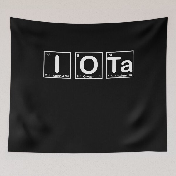 Item preview, Iota Periodic Table Chemical Chemistry Altcoin Crypto Crypto designed and sold by DerNerd.