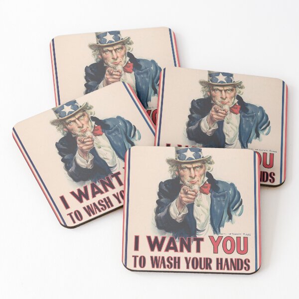 Item preview, I Want YOU To Wash Your Hands designed and sold by Brookerino.