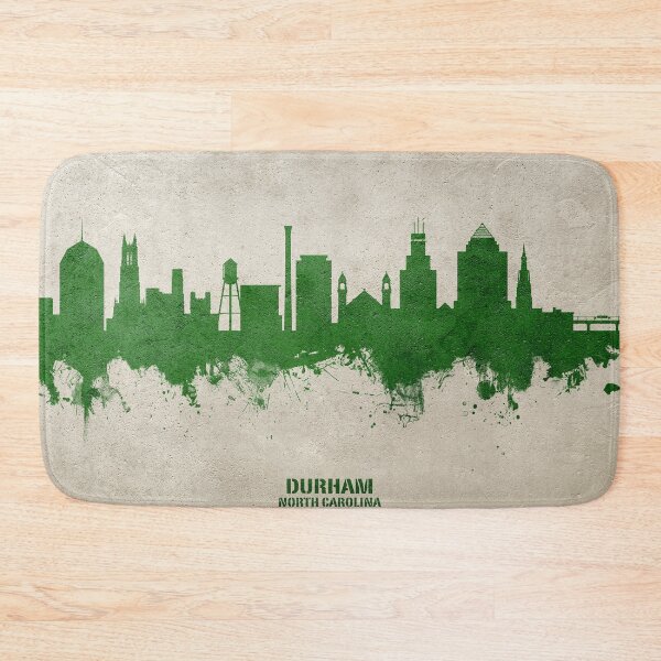 Item preview, Durham North Carolina Skyline designed and sold by ArtPrints.