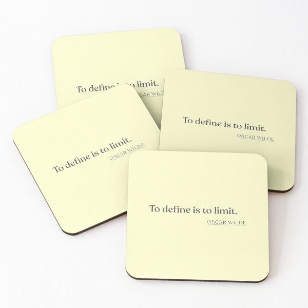 Item preview, Oscar Wilde - To define is to limit. designed and sold by BookQuoteMerch.