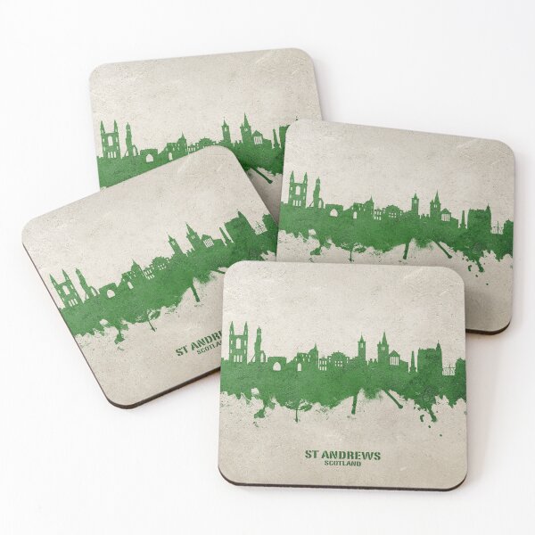 Artikelvorschau, St Andrews Scotland Skyline entworfen und verkauft von ArtPrints.