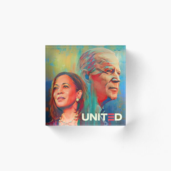Biden harris and kamala harris Acrylic Block