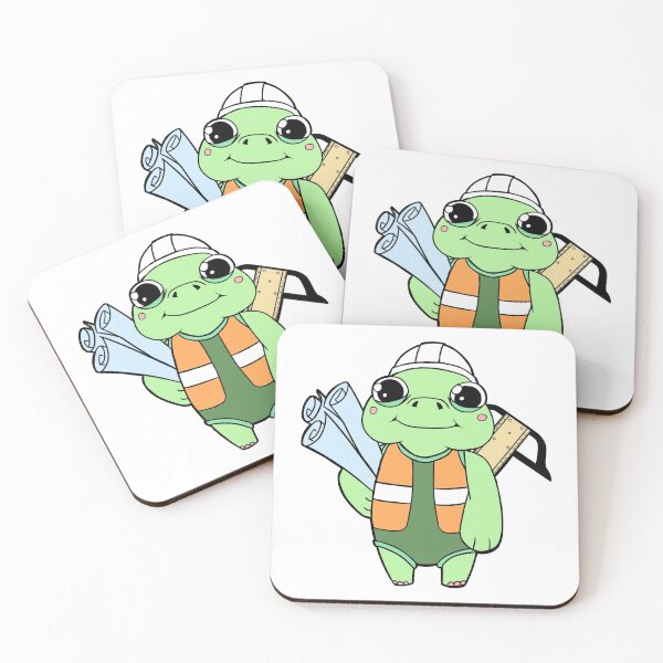 Item preview, Cute Architect Turtle designed and sold by papijandi.