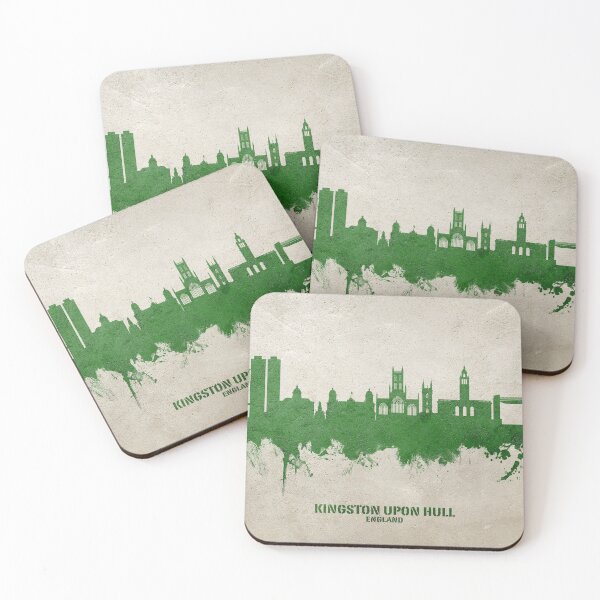 Item preview, Kingston upon Hull England Skyline designed and sold by ArtPrints.