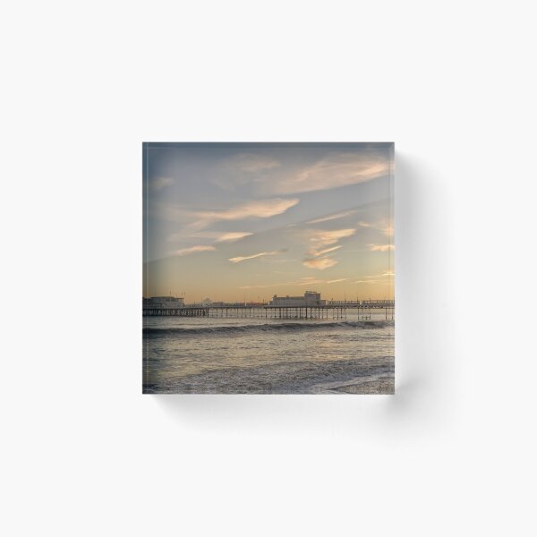 Item preview, Worthing Pier Evening designed and sold by LenBrook.