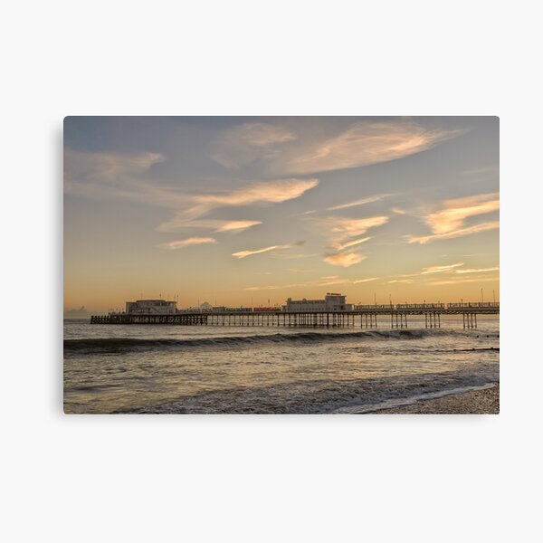 Item preview, Worthing Pier Evening designed and sold by LenBrook.