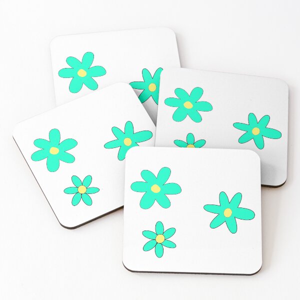 Item preview, Mystery Machine Turquoise Flowers designed and sold by yasmh.