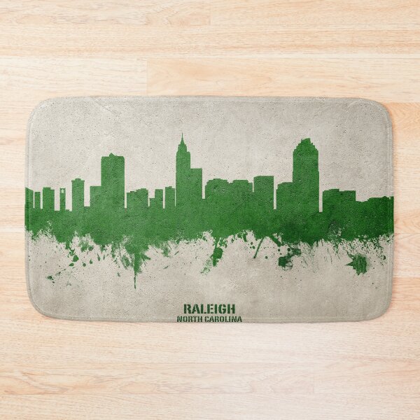 Item preview, Raleigh North Carolina Skyline designed and sold by ArtPrints.