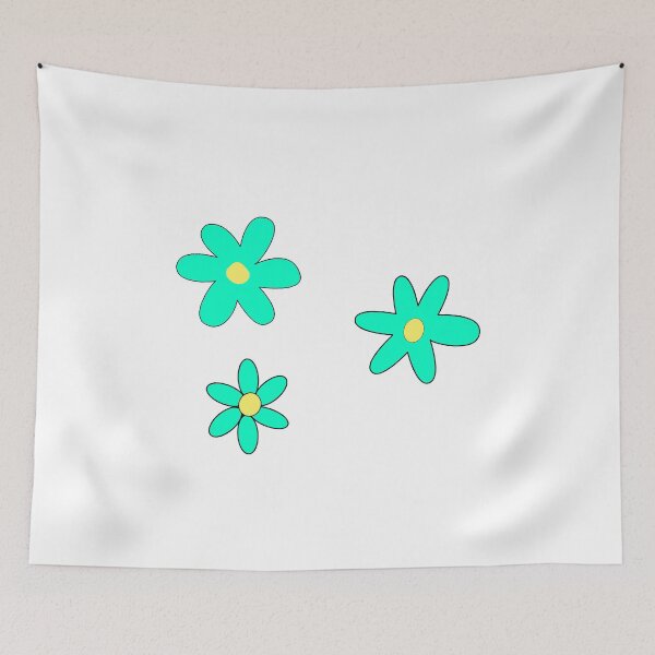Item preview, Mystery Machine Turquoise Flowers designed and sold by yasmh.
