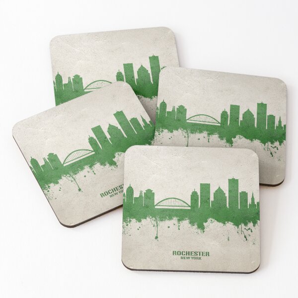 Artikelvorschau, Rochester New York Skyline entworfen und verkauft von ArtPrints.