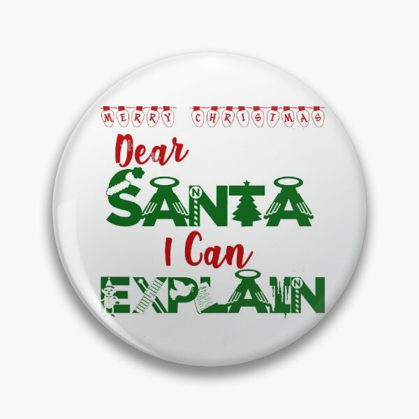 Item preview, Dear santa i can explain funny santa claus christmas designed and sold by GoodyLeo.