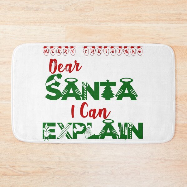 Item preview, Dear santa i can explain funny santa claus christmas designed and sold by GoodyLeo.