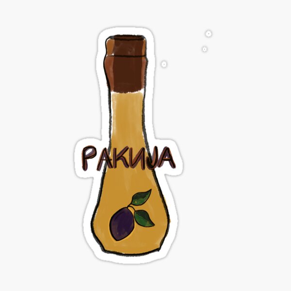 Rakija Distillery Plum Brandy, Serbia's National Drink Sticker