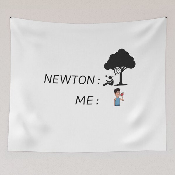 Item preview, NEWTON GRAVITY IDEA . EAT THE APPLE OR BE NEWTON designed and sold by FASHION-LEAD.
