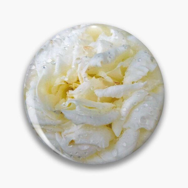 Item preview,  White flower with fattening drops designed and sold by ayaato.