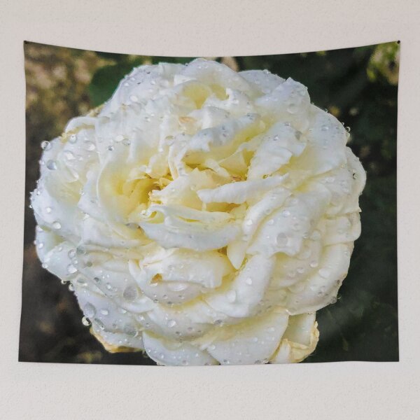 Item preview,  White flower with fattening drops designed and sold by ayaato.