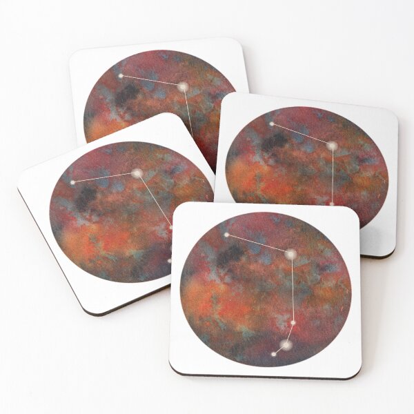 Item preview, Watercolor Zodiac Aries Galaxy designed and sold by maruwatercolor.