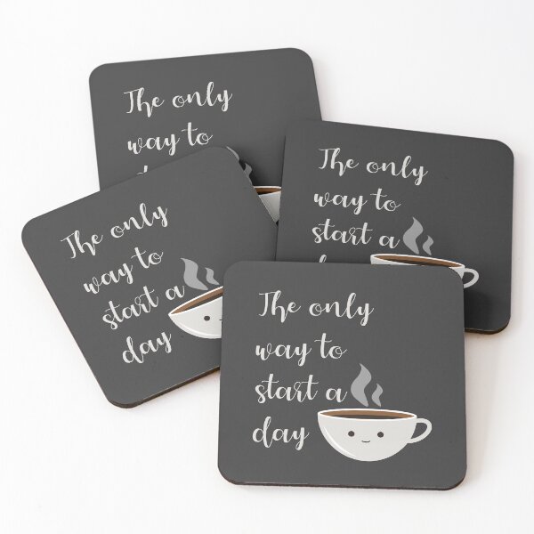 Item preview, The only way to start a day designed and sold by MystiS.