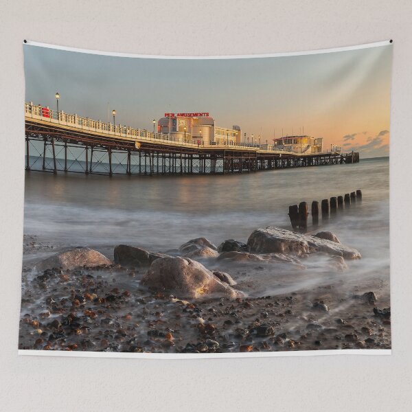 Item preview, Worthing Pier Sunset designed and sold by LenBrook.