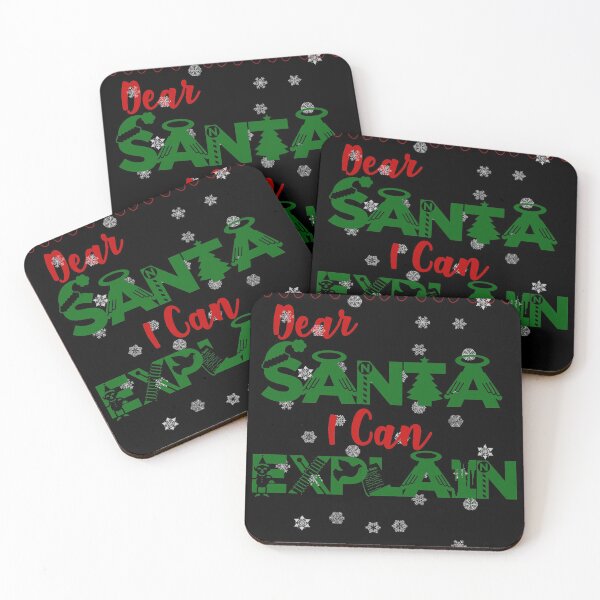 Item preview, Dear santa i can explain funny santa claus christmas designed and sold by GoodyLeo.
