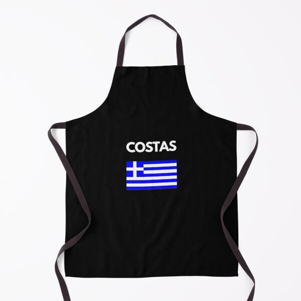 Item preview, Costas Greek Name with Greek Flag Design designed and sold by TheGreekGuy.