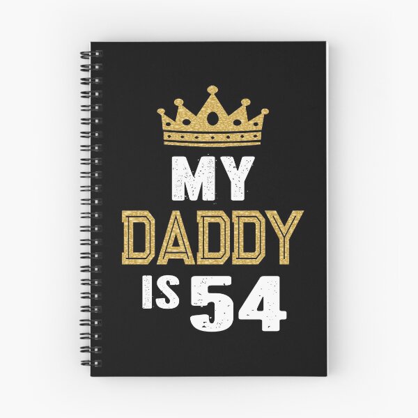 Item preview, My Daddy is 54 Years Old 54th Dad's Birthday Gift For Him graphic designed and sold by Grabitees.