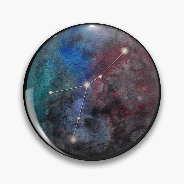Item preview, Watercolor Zodiac Aries Galaxy designed and sold by maruwatercolor.