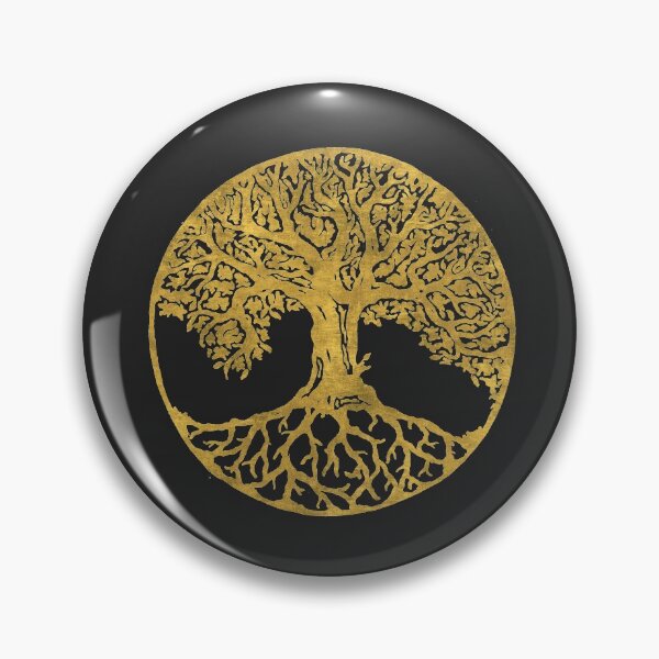 Item preview, Gold tree of life symbol designed and sold by baligaia.