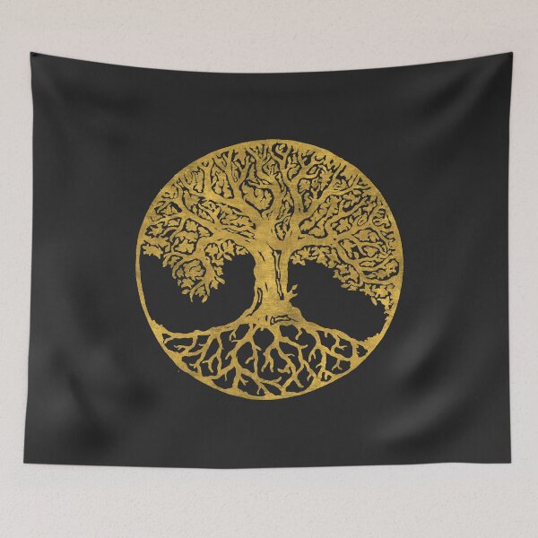 Item preview, Gold tree of life symbol designed and sold by baligaia.