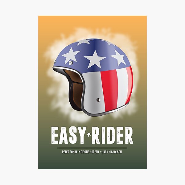 Easy Rider- Alternative Movie Poster Photographic Print