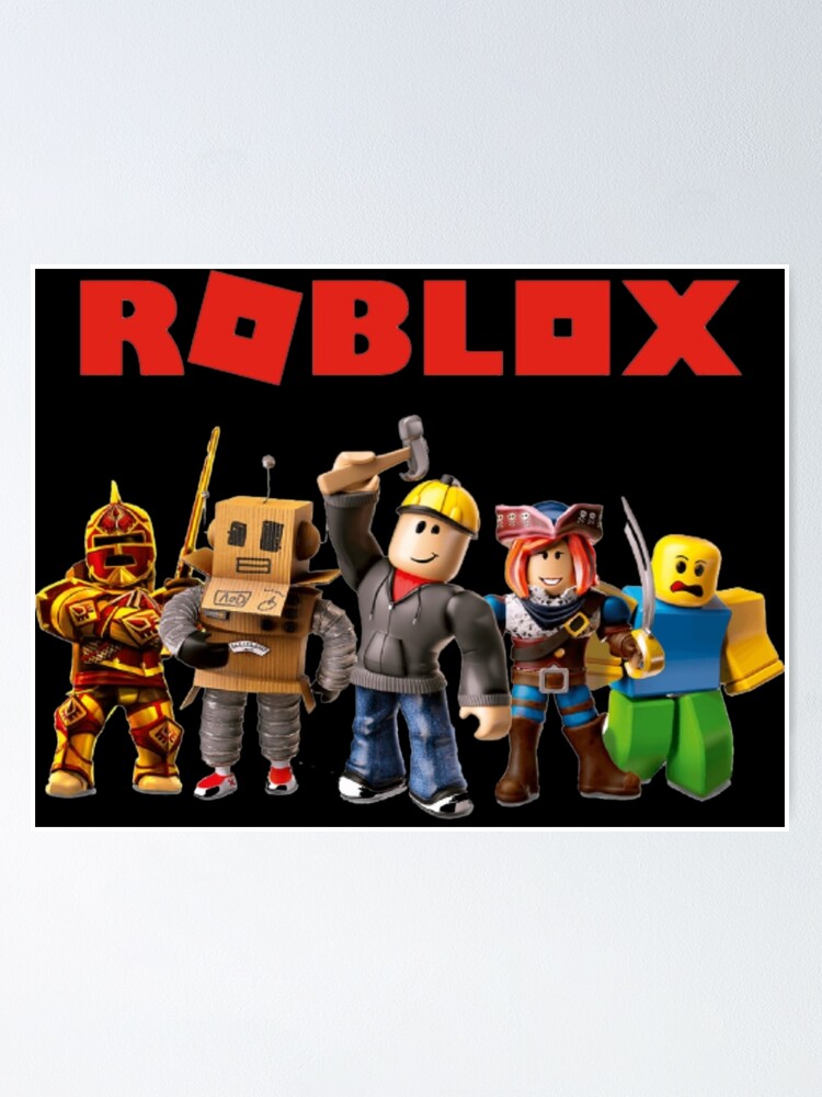 Roblox G Poster By Stephanoemma Redbubble - roblox voltron red lion