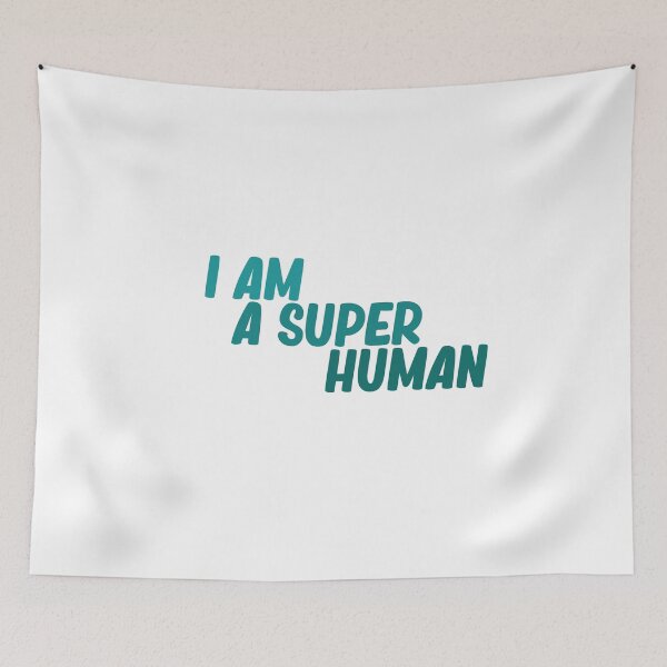 Item preview, i am a super human designed and sold by ID01.
