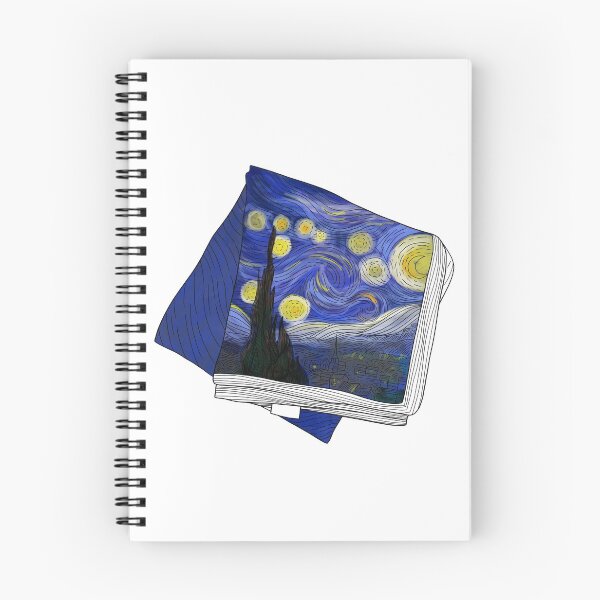 Item preview, Starry Night Van Gogh Handkerchief designed and sold by fishytan.