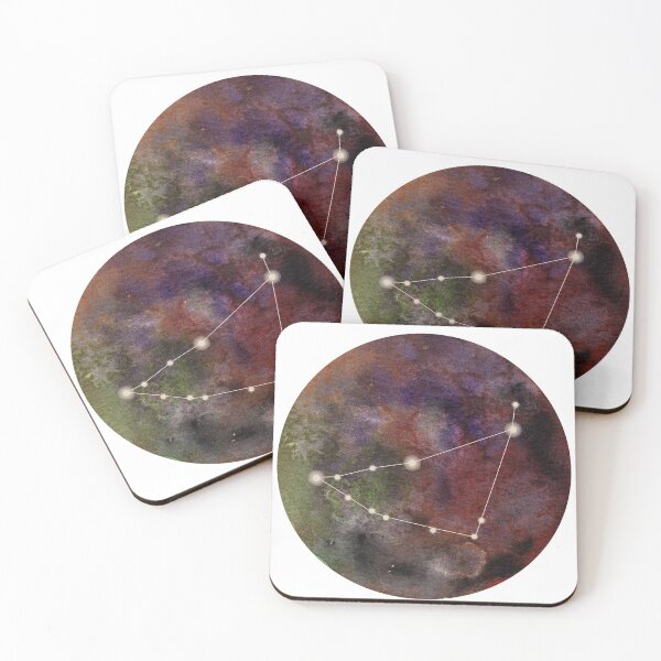 Item preview, Watercolor Zodiac Virgo Galaxy designed and sold by maruwatercolor.