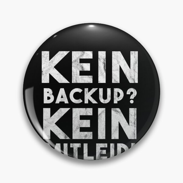 Item preview, No Backup No Pity Computer Nerd IT Funny designed and sold by Marco Damm.