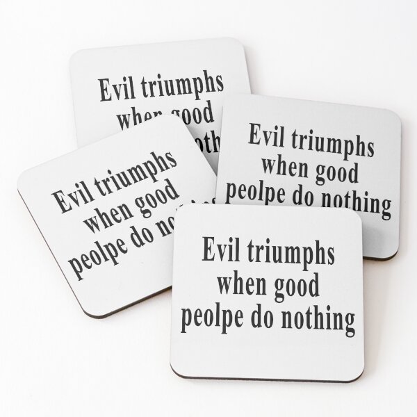 Item preview, EVIL TRIUMPHS  designed and sold by Paparaw.